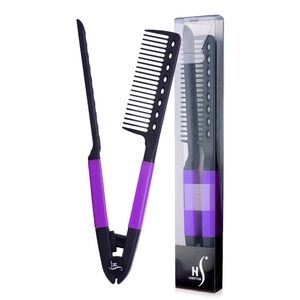 Soleil Super Straightener Comb. Purple